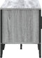 vidaXL - Tv-meubel - 122x34x41 - cm - bewerkt - hout - grijs - sonoma - eikenkleurig