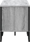 vidaXL - Tv-meubel - 122x34x41 - cm - bewerkt - hout - grijs - sonoma - eikenkleurig