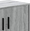vidaXL - Tv-meubel - 122x34x41 - cm - bewerkt - hout - grijs - sonoma - eikenkleurig
