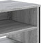 vidaXL - Tv-meubel - 122x34x41 - cm - bewerkt - hout - grijs - sonoma - eikenkleurig