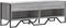 vidaXL - Tv-meubel - 122x34x41 - cm - bewerkt - hout - grijs - sonoma - eikenkleurig