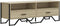 vidaXL - Tv-meubel - 122x34x41 - cm - bewerkt - hout - sonoma - eikenkleurig