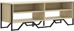 vidaXL - Tv-meubel - 122x34x41 - cm - bewerkt - hout - sonoma - eikenkleurig
