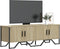 vidaXL - Tv-meubel - 122x34x41 - cm - bewerkt - hout - sonoma - eikenkleurig