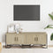vidaXL - Tv-meubel - 122x34x41 - cm - bewerkt - hout - sonoma - eikenkleurig
