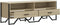 vidaXL - Tv-meubel - 122x34x41 - cm - bewerkt - hout - sonoma - eikenkleurig