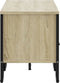 vidaXL - Tv-meubel - 122x34x41 - cm - bewerkt - hout - sonoma - eikenkleurig