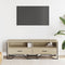 vidaXL - Tv-meubel - 122x34x41 - cm - bewerkt - hout - sonoma - eikenkleurig