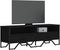 vidaXL - Tv-meubel - 122x34x41 - cm - bewerkt - hout - zwart