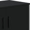 vidaXL - Tv-meubel - 122x34x41 - cm - bewerkt - hout - zwart