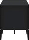 vidaXL - Tv-meubel - 122x34x41 - cm - bewerkt - hout - zwart