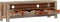 vidaXL - TV-meubel - 130x30x40 - cm - massief - sheeshamhout