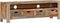 vidaXL - TV-meubel - 130x30x40 - cm - massief - sheeshamhout