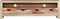 vidaXL - TV-meubel - 130x30x40 - cm - massief - sheeshamhout