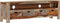 vidaXL - TV-meubel - 130x30x40 - cm - massief - sheeshamhout