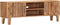 vidaXL - Tv-meubel - 130x30x45 - cm - massief - acaciahout