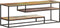 vidaXL - Tv-meubel - 130x30x45 - cm - massief - gerecycled - hout