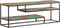 vidaXL - Tv-meubel - 130x30x45 - cm - massief - gerecycled - hout