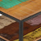 vidaXL - Tv-meubel - 130x30x45 - cm - massief - gerecycled - hout