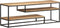 vidaXL - Tv-meubel - 130x30x45 - cm - ruw - mangohout