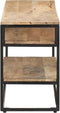 vidaXL - Tv-meubel - 130x30x45 - cm - ruw - mangohout