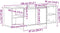 vidaXL - Tv-meubel - 130x35x50 - cm - bewerkt - hout - artisanaal - eikenkleur
