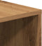 vidaXL - Tv-meubel - 130x35x50 - cm - bewerkt - hout - artisanaal - eikenkleur