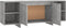 vidaXL - Tv-meubel - 130x35x50 - cm - bewerkt - hout - betongrijs