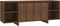 vidaXL - Tv-meubel - 130x35x50 - cm - bewerkt - hout - bruin - eikenkleur