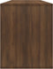 vidaXL - Tv-meubel - 130x35x50 - cm - bewerkt - hout - bruin - eikenkleur