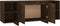 vidaXL - Tv-meubel - 130x35x50 - cm - bewerkt - hout - gerookt - eikenkleurig