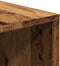 vidaXL - Tv-meubel - 130x35x50 - cm - bewerkt - hout - oud - houtkleurig