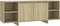 vidaXL - Tv-meubel - 130x35x50 - cm - bewerkt - hout - sonoma - eikenkleurig