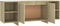 vidaXL - Tv-meubel - 130x35x50 - cm - bewerkt - hout - sonoma - eikenkleurig