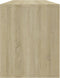 vidaXL - Tv-meubel - 130x35x50 - cm - bewerkt - hout - sonoma - eikenkleurig