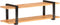 vidaXL - Tv-meubel - 130x40x40 - cm - massief - acaciahout