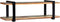 vidaXL - Tv-meubel - 130x40x40 - cm - massief - gerecycled - hout