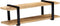 vidaXL - Tv-meubel - 130x40x40 - cm - massief - mangohout