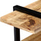vidaXL - Tv-meubel - 130x40x40 - cm - massief - mangohout