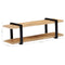 vidaXL - Tv-meubel - 130x40x40 - cm - massief - mangohout