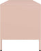 vidaXL - Tv-meubel - 135x39x43,5 - cm - koudgewalst - staal - roze