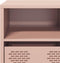 vidaXL - Tv-meubel - 135x39x43,5 - cm - koudgewalst - staal - roze