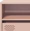 vidaXL - Tv-meubel - 135x39x43,5 - cm - koudgewalst - staal - roze