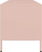 vidaXL - Tv-meubel - 135x39x43,5 - cm - koudgewalst - staal - roze