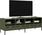 vidaXL - Tv-meubel - 135x39x43,5 - cm - koudgewalst - staal - olijfgroen