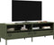 vidaXL - Tv-meubel - 135x39x43,5 - cm - koudgewalst - staal - olijfgroen