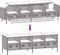 vidaXL - Tv-meubel - 135x39x43,5 - cm - koudgewalst - staal - mosterdgeel