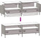 vidaXL - Tv-meubel - 135x39x43,5 - cm - koudgewalst - staal - olijfgroen