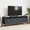 vidaXL - Tv-meubel - 135x39x43,5 - cm - koudgewalst - staal - antracietkleurig