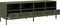 vidaXL - Tv-meubel - 135x39x43,5 - cm - koudgewalst - staal - olijfgroen